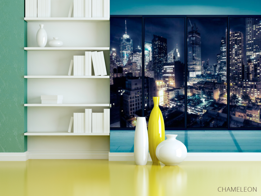 Фотошпалери Вид на нічне місто - 3