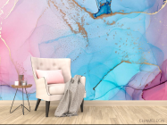 Фотообои Яркий fluid art - 4