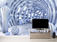 Фотообои Fluid art разноцветный - 2