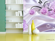 Фотошпалери 3Д троянди - 3