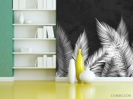 Фотошпалери зелене листя на стіну - 3