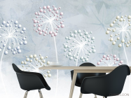 Фотошпалери 3д кульбаби - 1