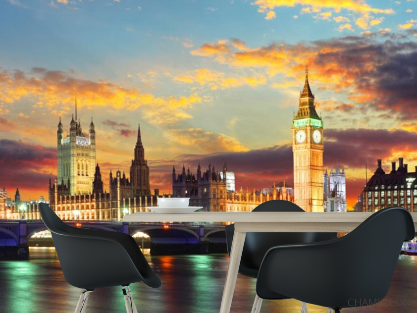 Фотошпалери вечірній Лондон - 1