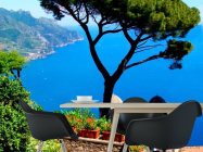 Фотошпалери Вид моря з гори - 1