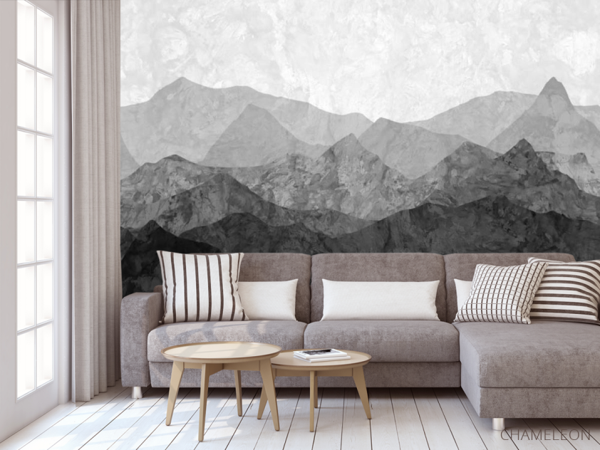 Фотообои Серые горы - 3