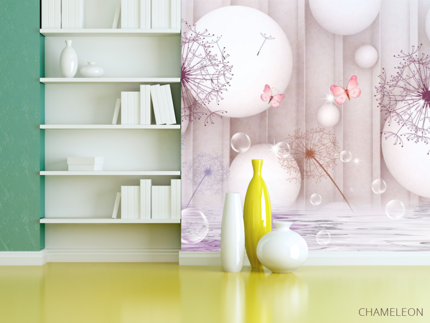 Фотошпалери кульбаби і кулі - 3