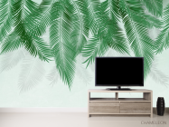 Фотообои Пушистые пальмовые листья на стену - 2