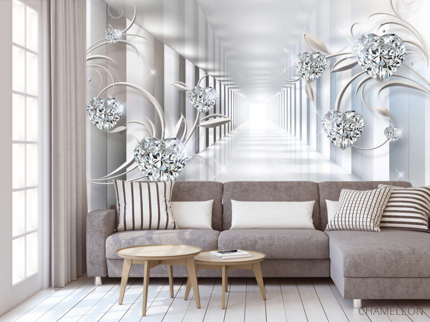 Фотообои Тонель из камней - 3