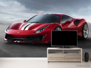 Фотообои красная ферари - 2