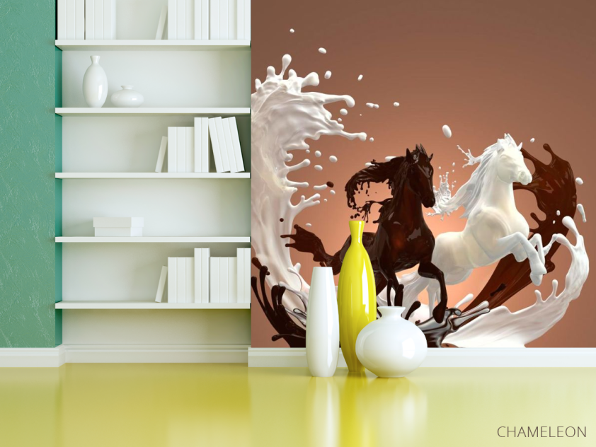 Фотошпалери Молоко, шоколад - 3