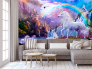 Фотообои Сказочные единороги и радуга - 3