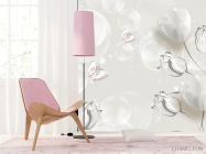 Фотошпалери 3d півонії - 4