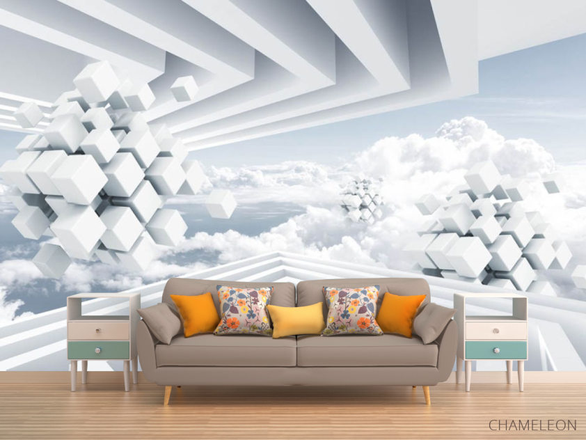 Фотообои Небо и геометрия - 1