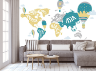 Фотообои Карта детская - 3