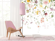 Фотошпалери акварельні квіти - 4