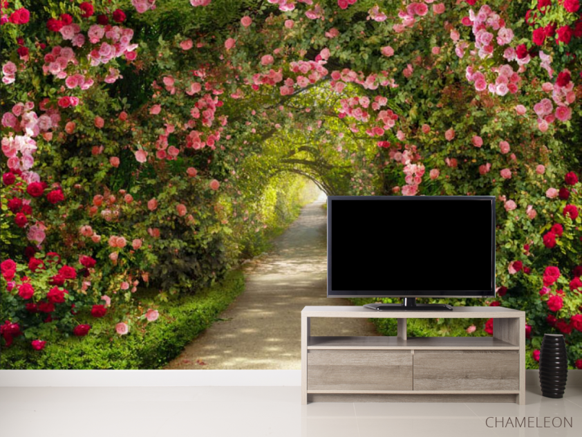 Фотообои Арка из цветов - 2