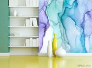 Фотошпалери яскравий fluid art - 3