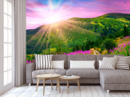 Фотообои Спуск, гора, зелень - 3