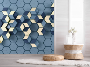 Фотошпалери шестигранники - 2