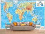 Фотообои Карта - 1