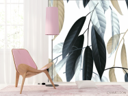 Фотошпалери листя 3д - 4