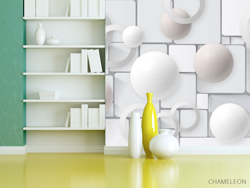 Фотошпалери 3Д кулі - 3