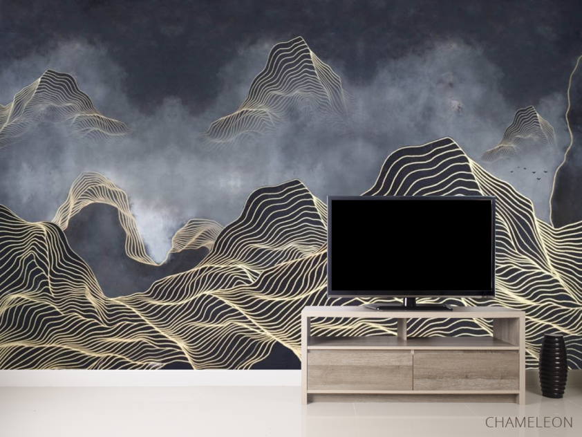 Фотообои Абстрактные горы - 2