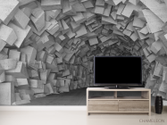 Фотообои 3д тоннель - 2