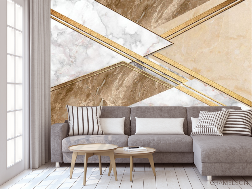 Фотообои 3д панели, мрамор - 3