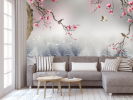 Фотообои Магнолии в японском стиле - 3