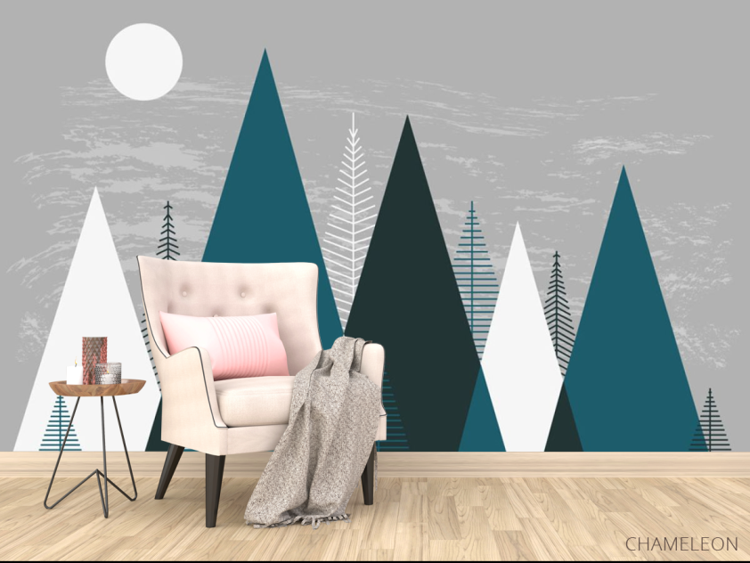 Фотообои Векторные горы - 4