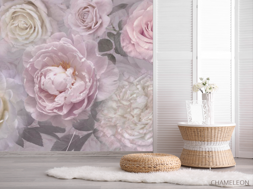 Фотошпалери дизайнерські півонії - 2