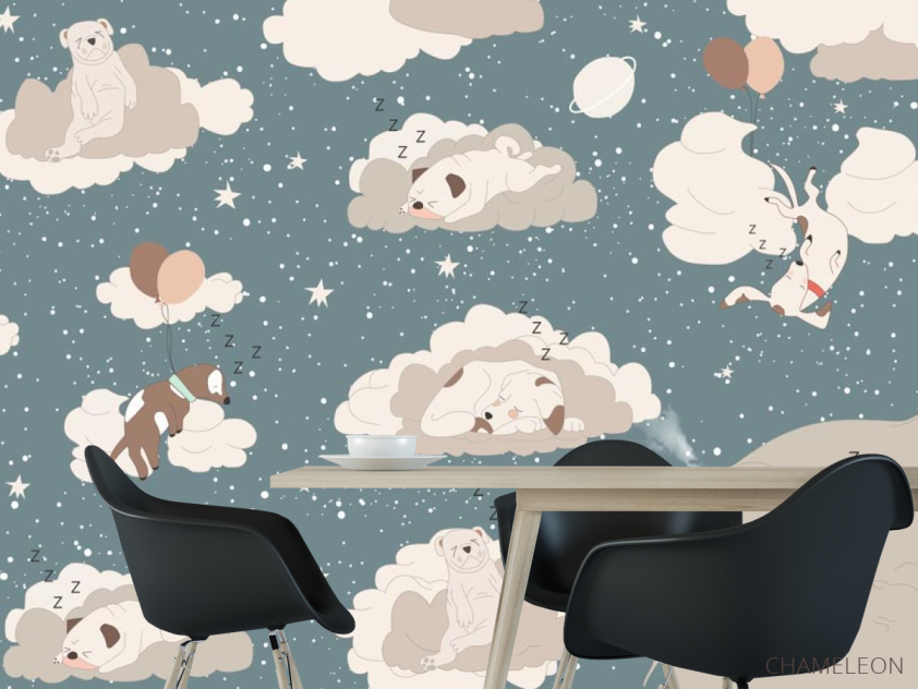 Фотошпалери Сплячі хмаринки - 1