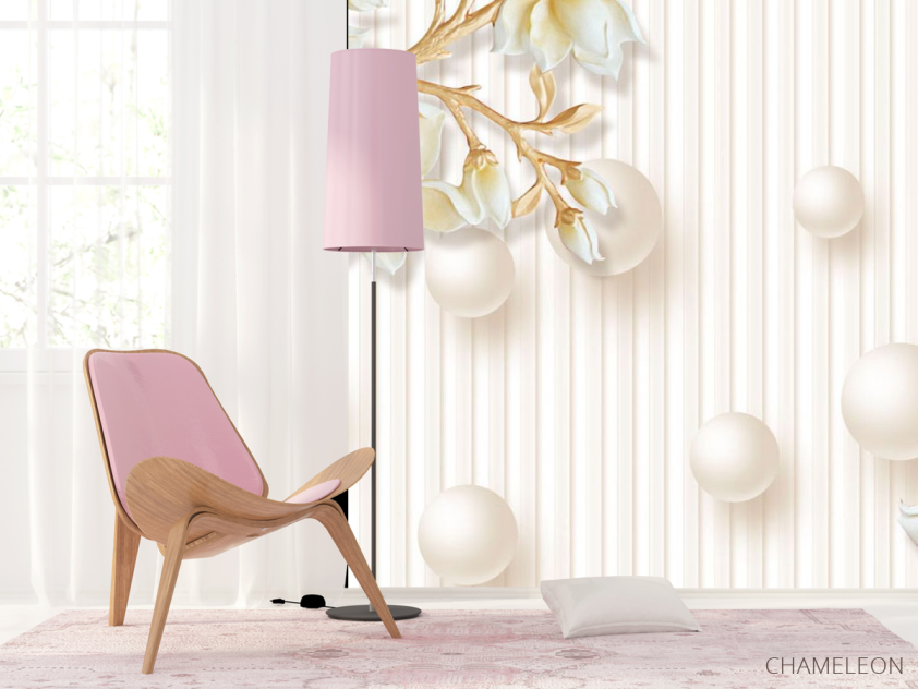 Фотошпалери Кола і стере квіти - 4