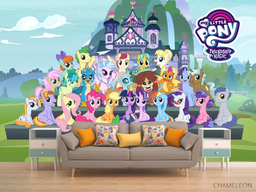 Фотообои Все литл пони - 1