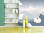 Фотошпалери Полярні ведмедики - 3