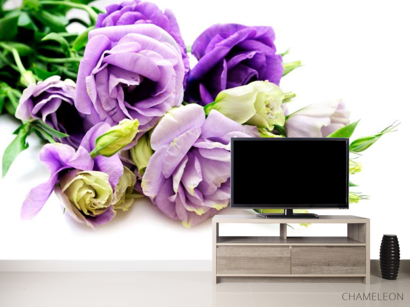 Фотообои Розы сиреневые - 2