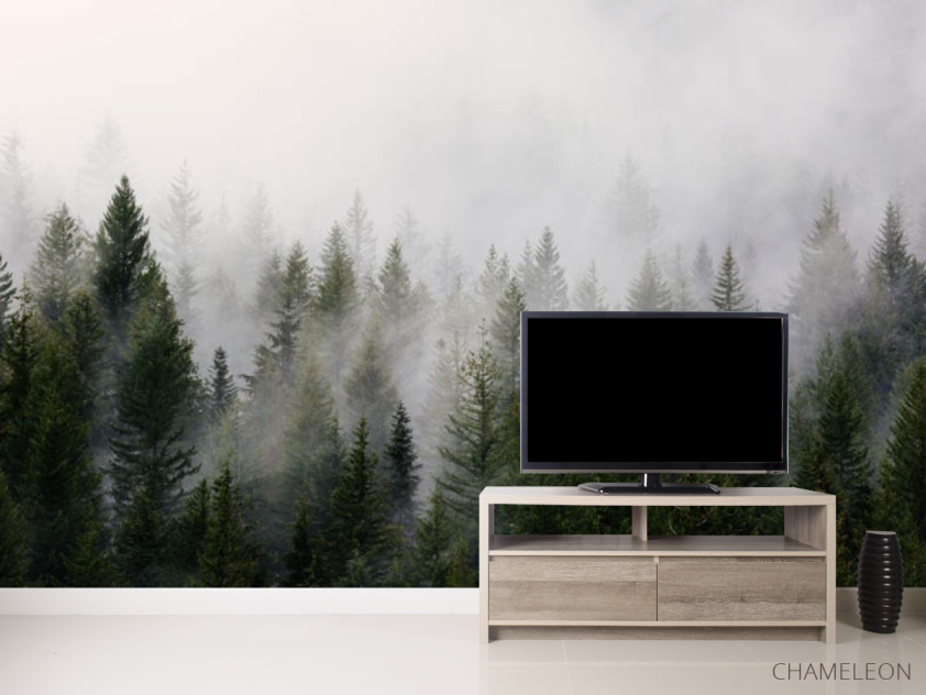 Фотообои Лес в тумане - 2