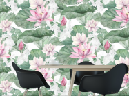 Фотошпалери Дизайнесркие лотоси - 1