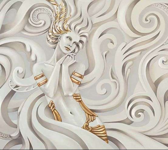 Фотошпалери дівчина 3д Фотошпалери дівчина 3д 32585