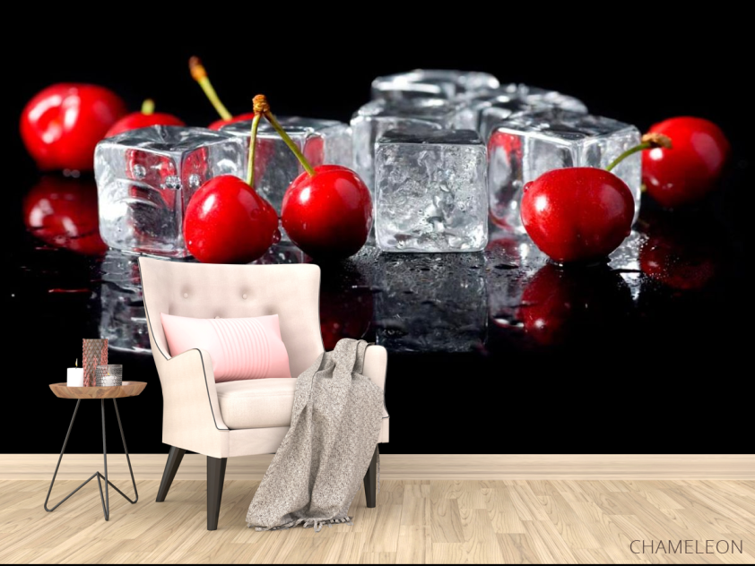 Фотообои Лёд, черешня - 4