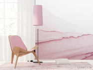 Фотошпалери блідо-рожевий Fluid art - 4