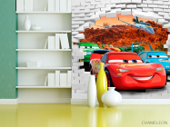 Фотошпалери Блискавка Маквин 3Д - 3