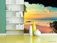 Фотошпалери Вид на мосркой Захід - 3