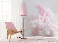 Фотошпалери Рожевий Абстрактний дим - 4