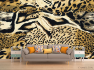 Фотообои Тигровый абстрактный принт - 1