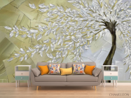 Фотообои Дерево объёмное 3д - 1