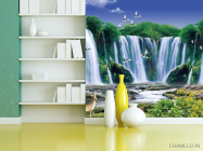 Фотошпалери Мальовничий водоспад - 3