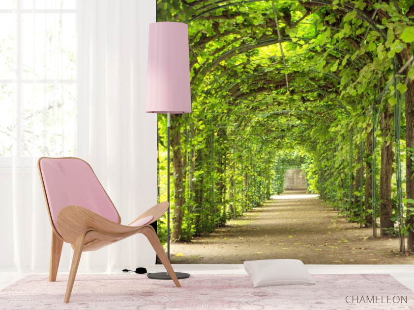 Фотошпалери зелена арка - 4