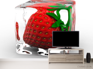 Фотообои Клубника во льду - 2